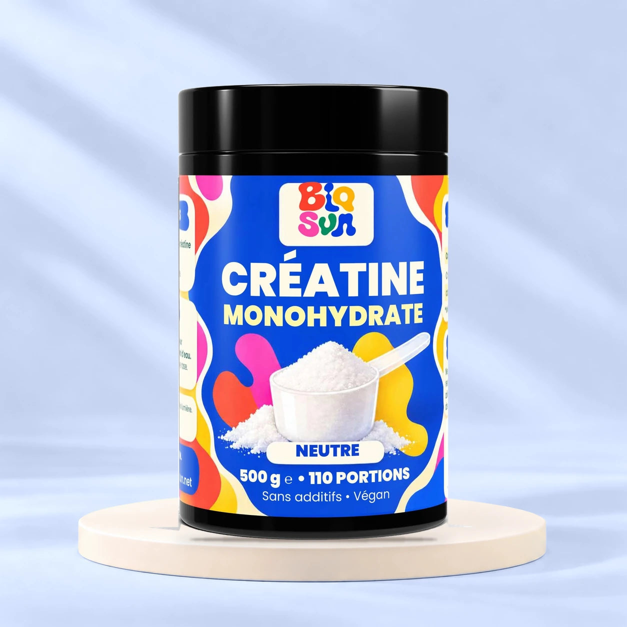 Créatine monohydrate neutre - 500 g