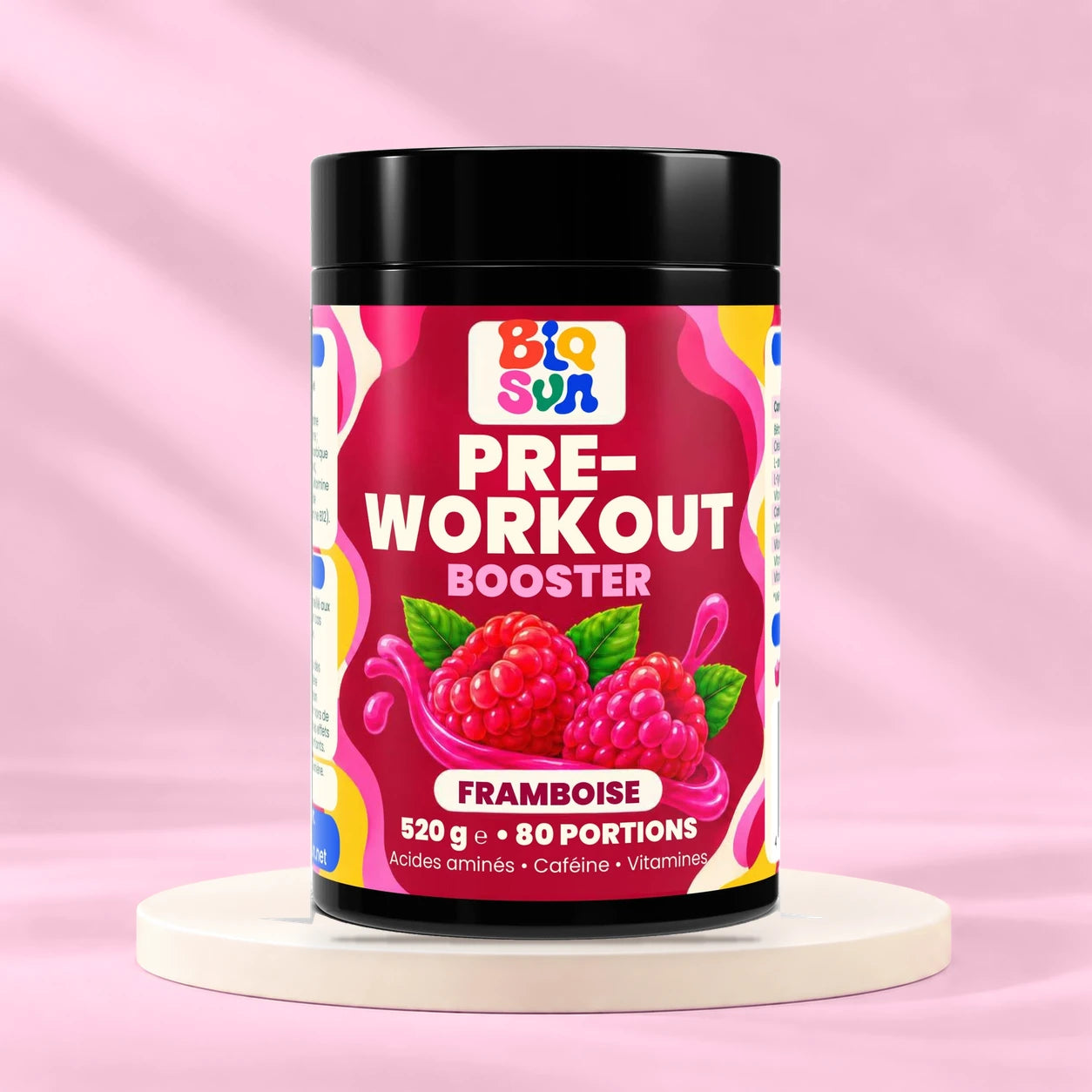 Pré-workout framboise - 520 g