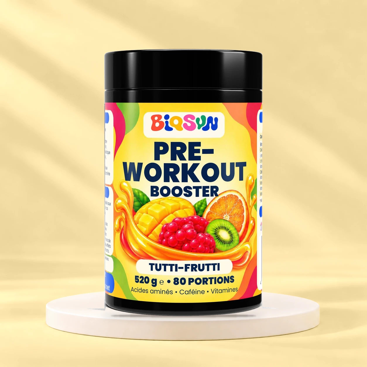 Pré-workout tutti frutti - 520 g