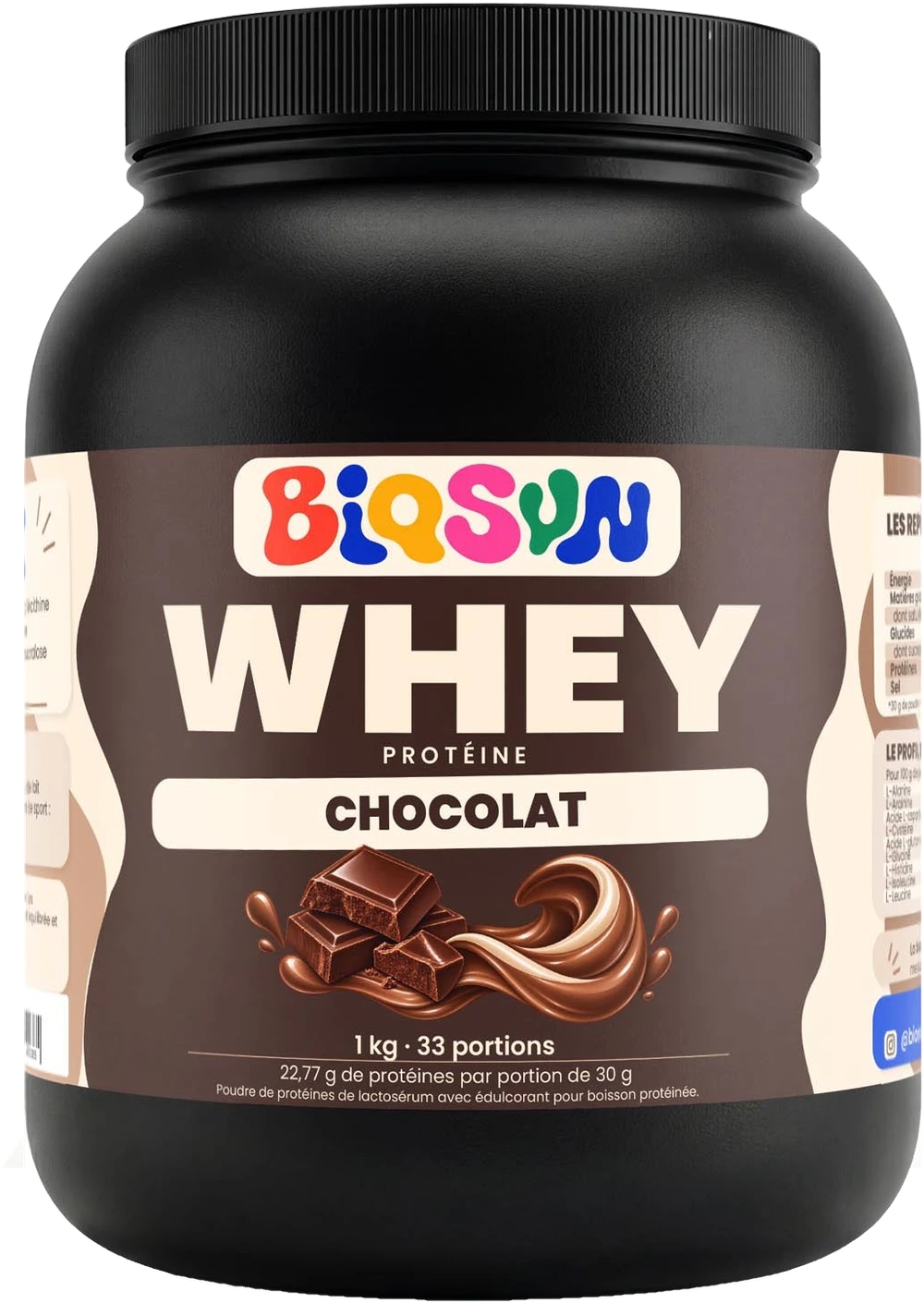 Whey chocolat - 1 kg