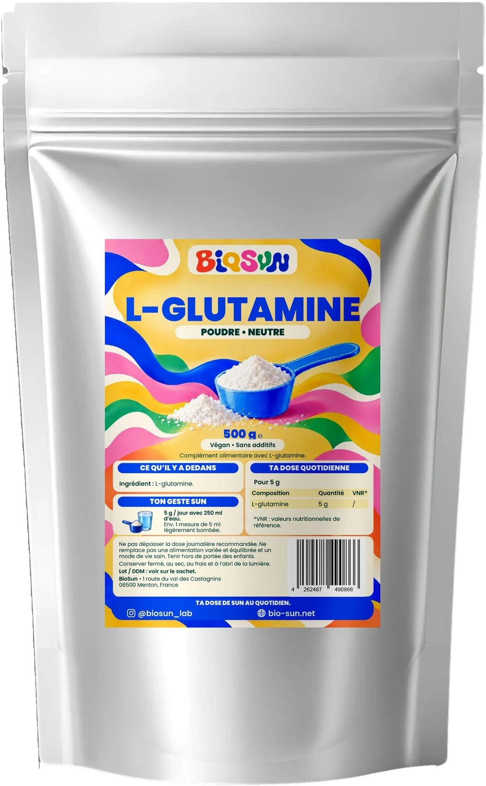 L-glutamine - 500 g