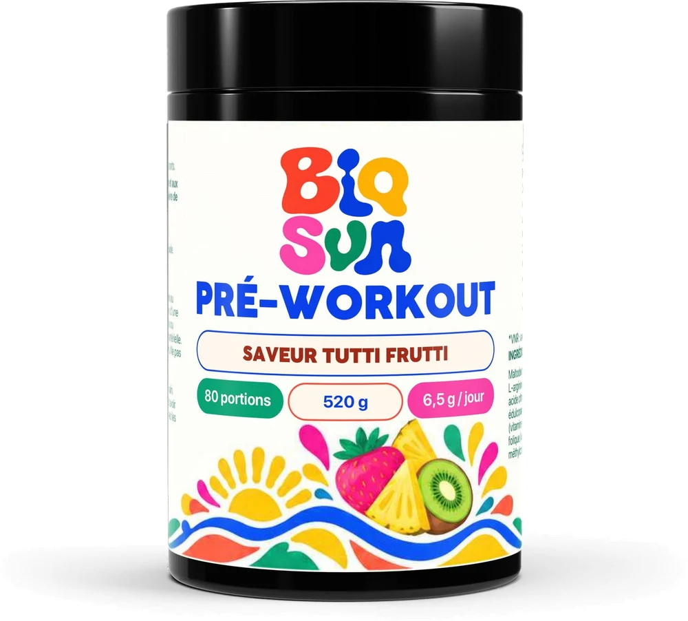 Pré-workout tutti frutti — 520 g