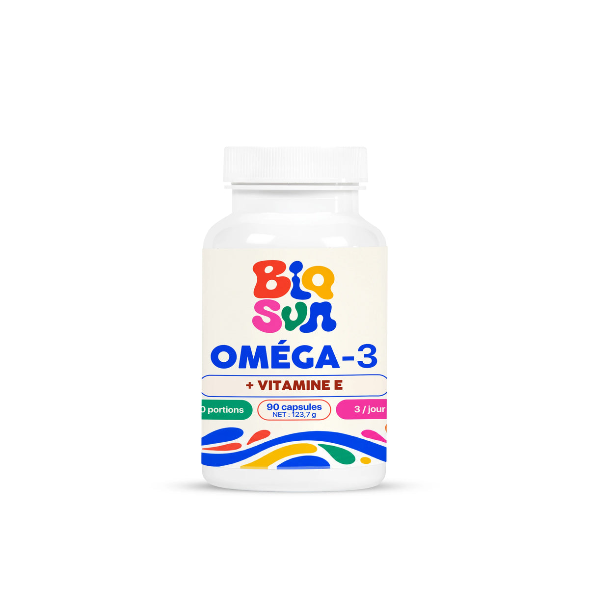 Oméga-3 & vitamine E — 90 capsules