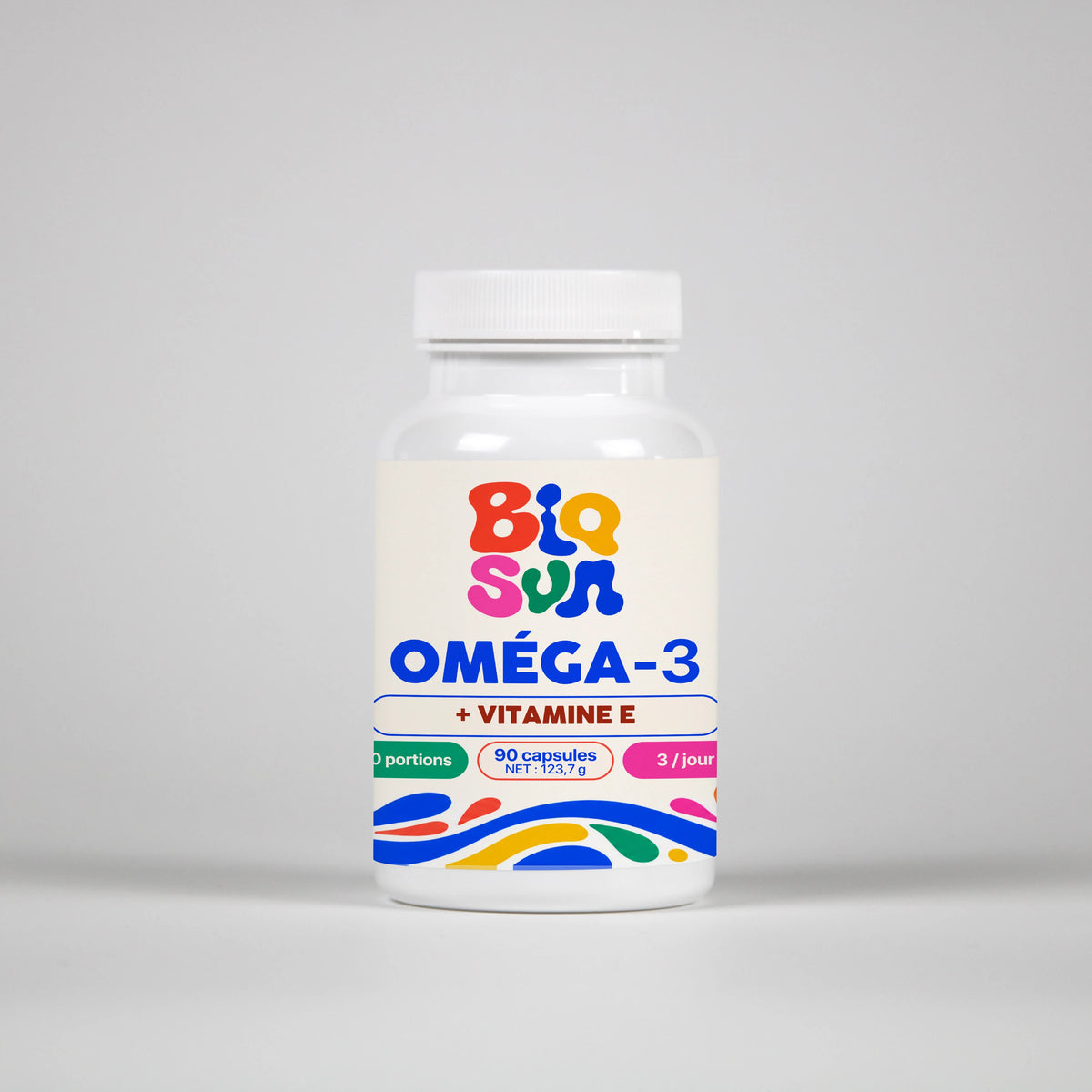 Oméga-3 & vitamine E — 90 capsules