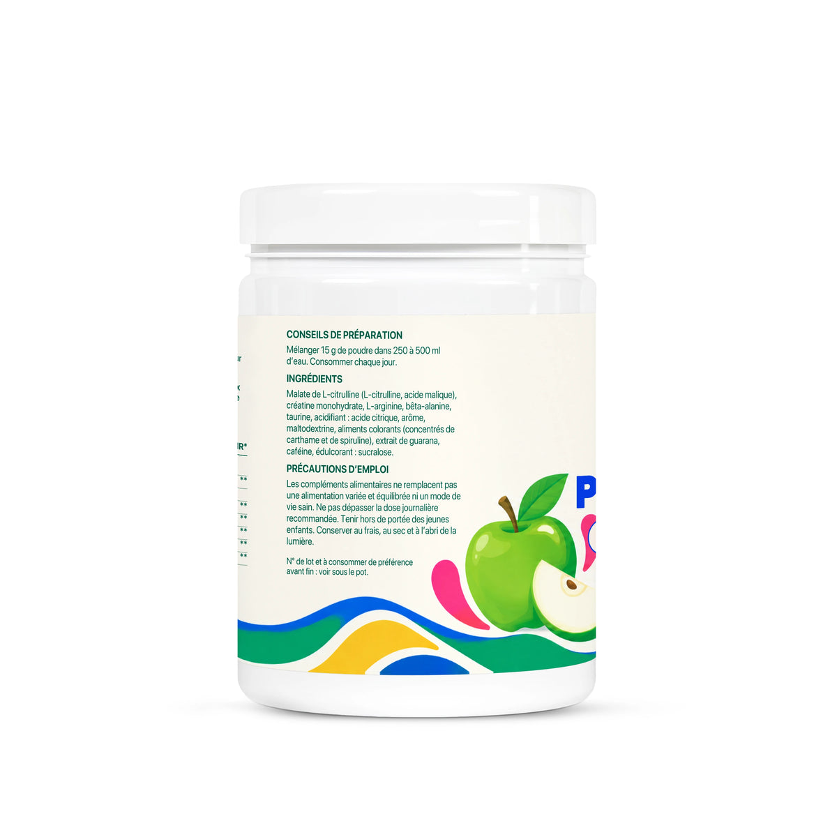 Pré-workout pomme verte — 500 g