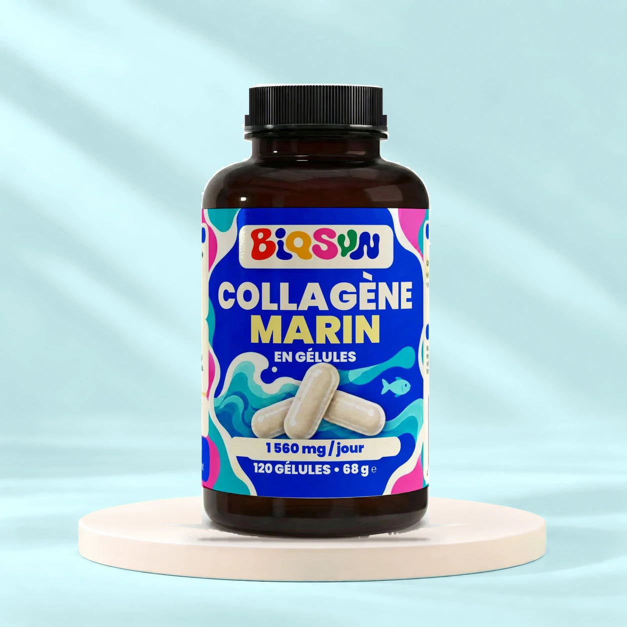 Collagène marin - 120 capsules