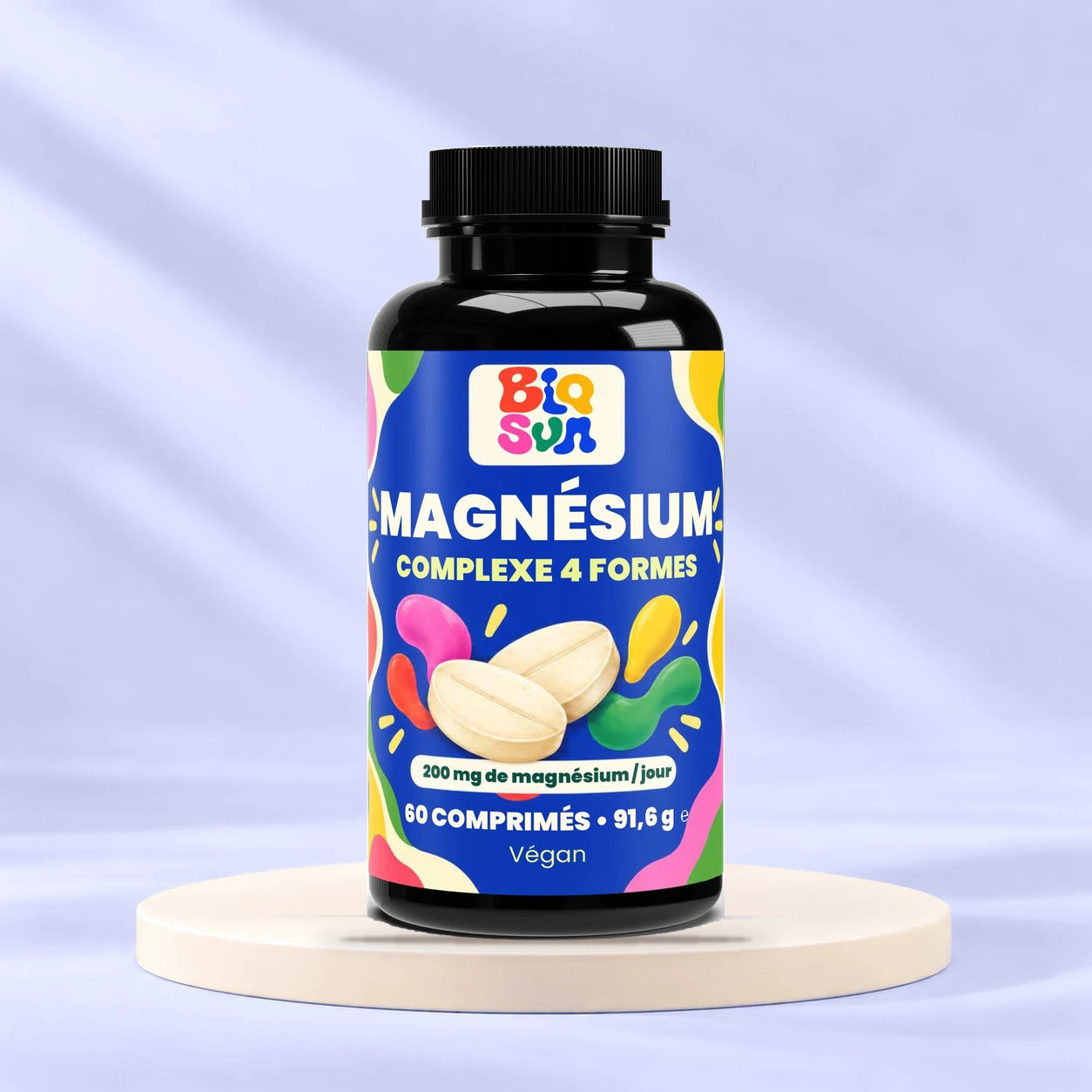 Magnésium complexe 4 formes - 60 comprimés