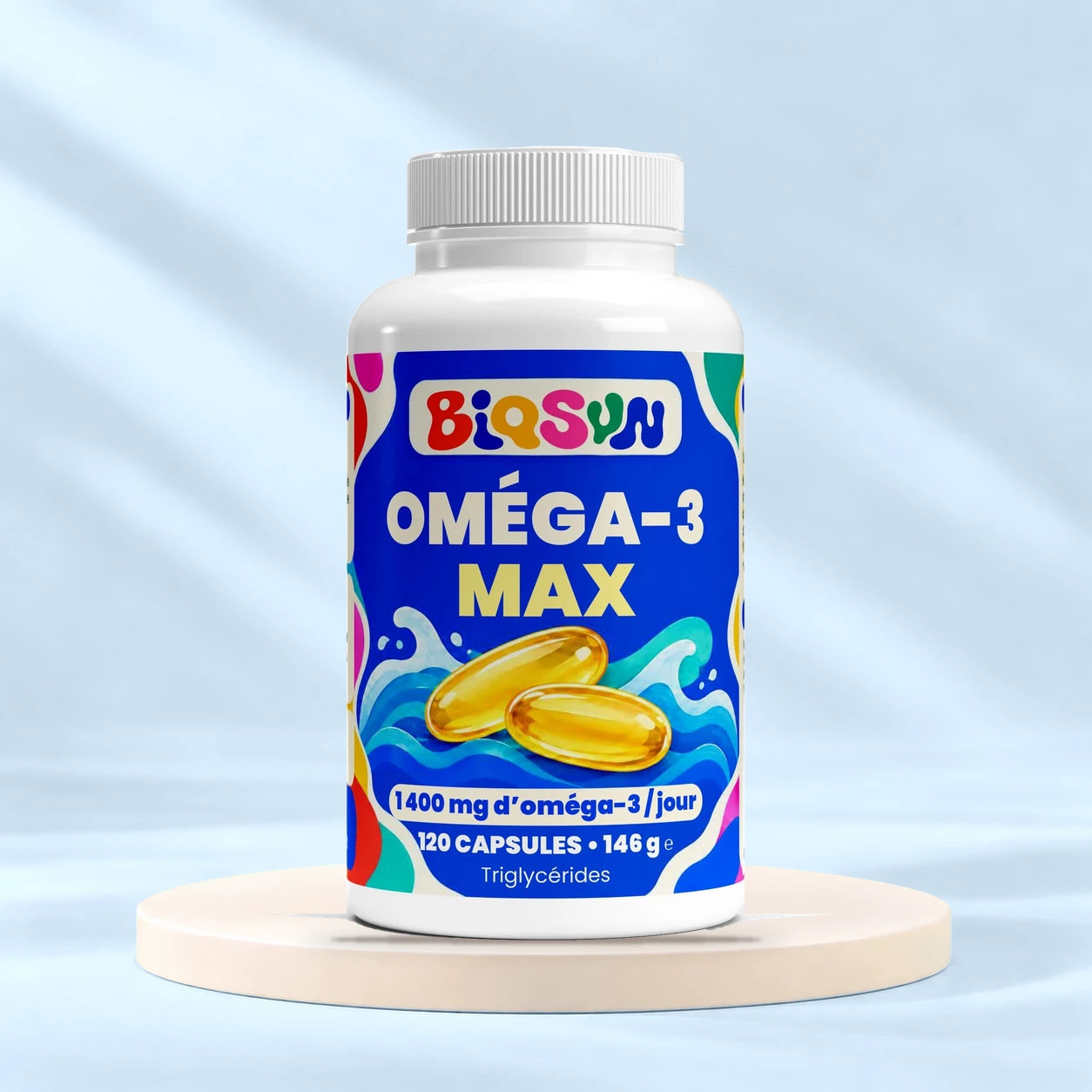 Oméga-3 Max - 120 capsules
