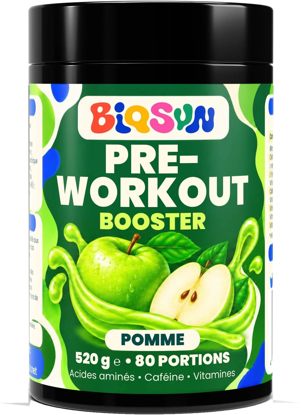 Pré-workout pomme - 520 g