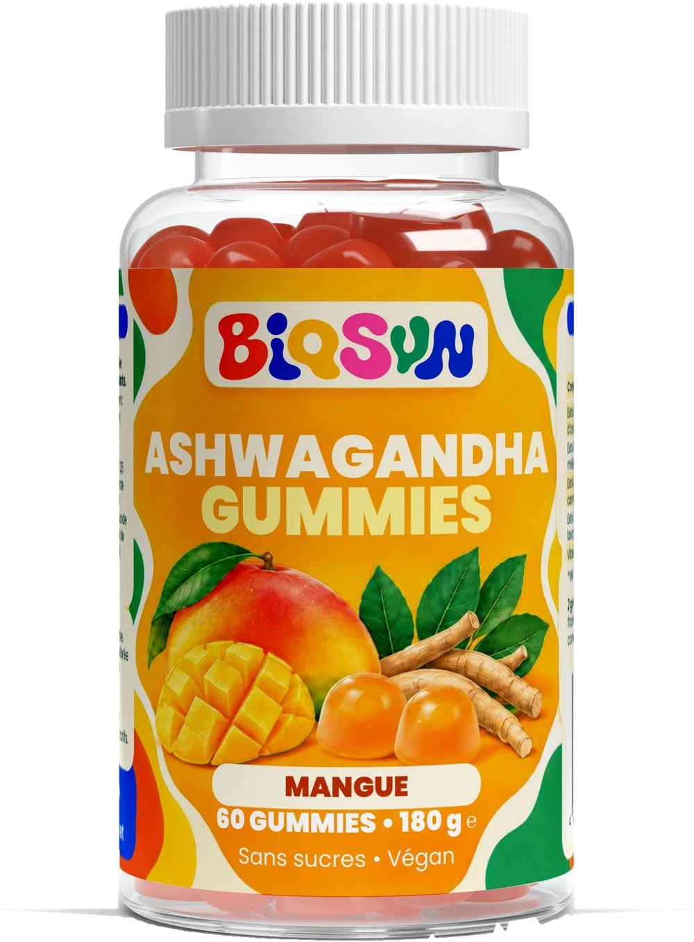 Ashwagandha et vitamine B6 - 60 gummies
