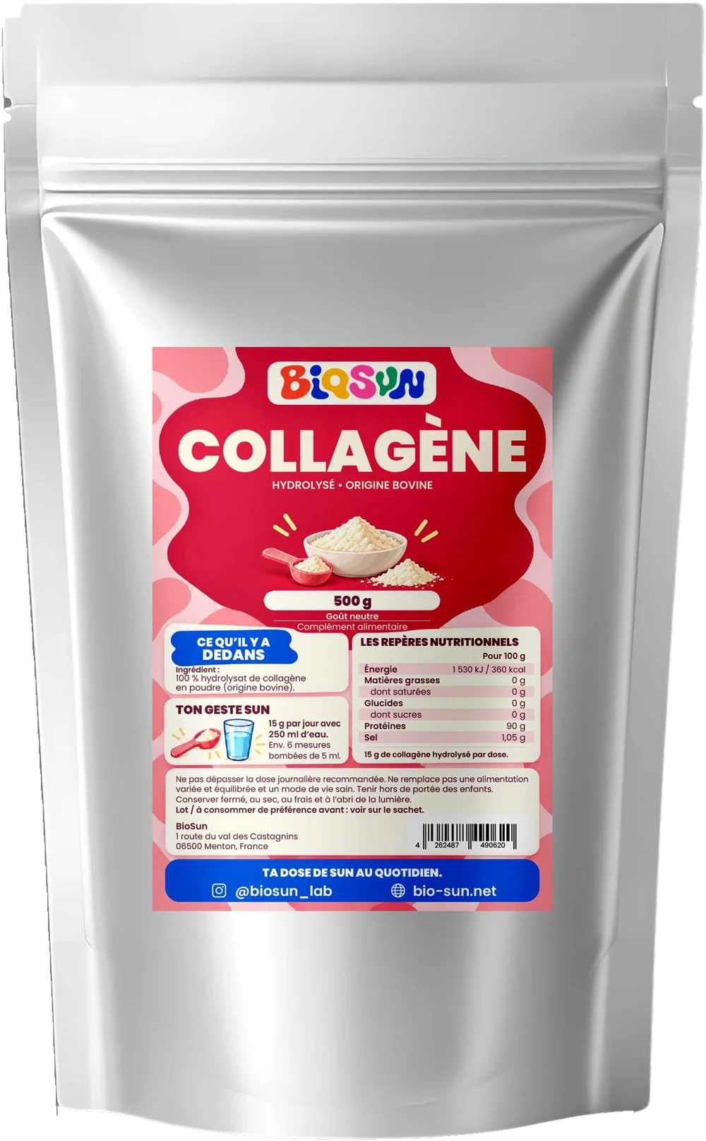 Collagène hydrolysé - 500 g
