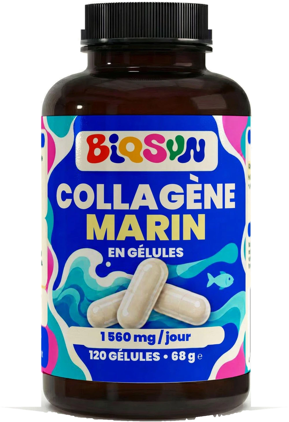 Collagène marin - 120 capsules