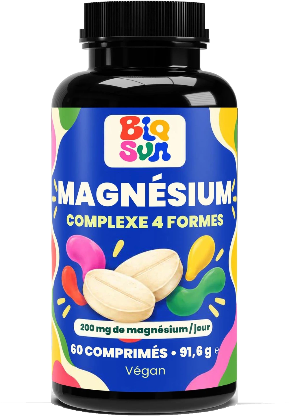 Magnésium complexe 4 formes - 60 comprimés