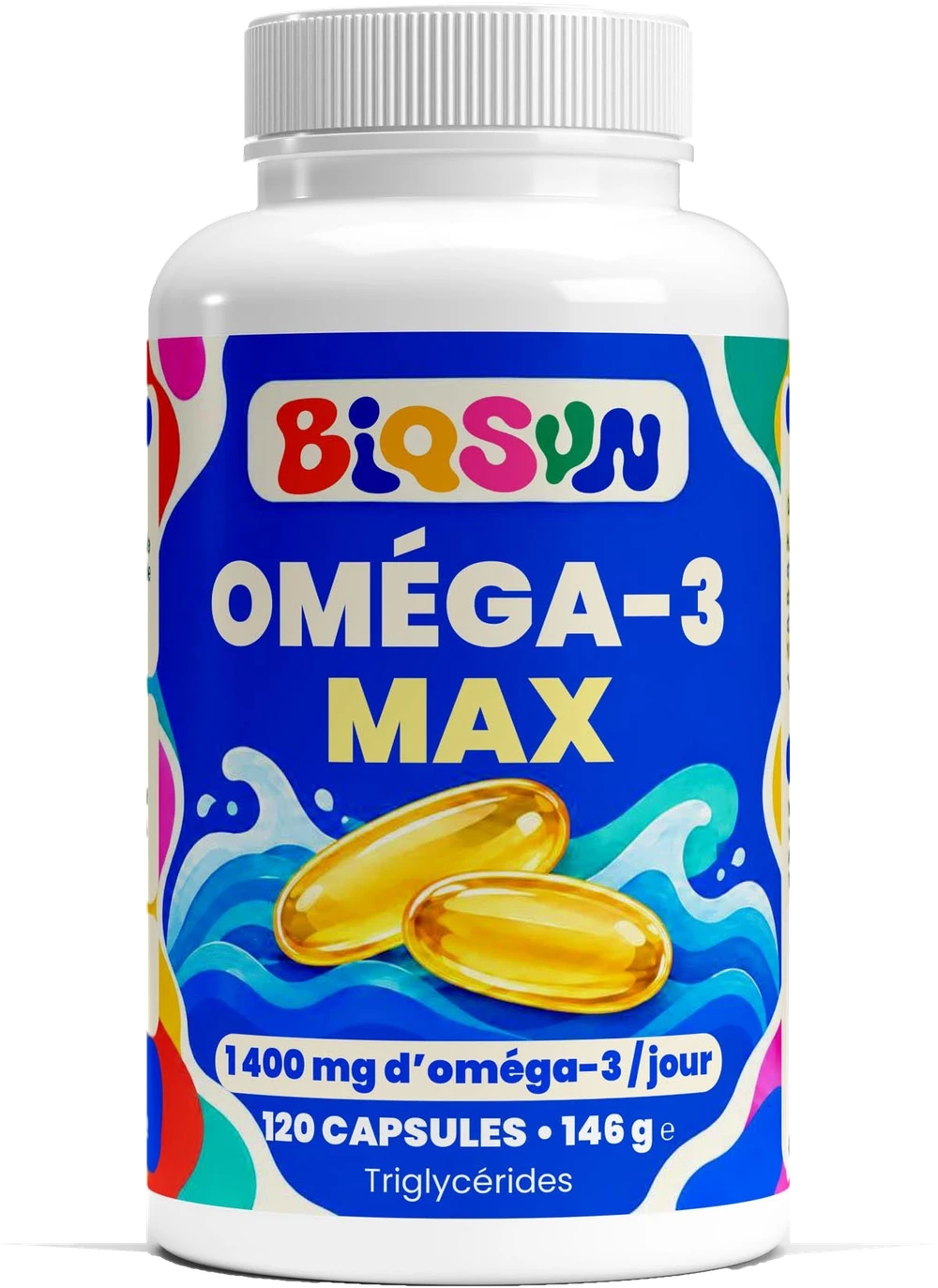 Oméga-3 Max - 120 capsules