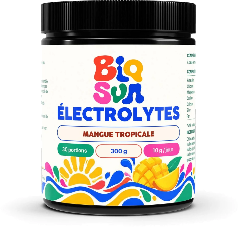 Électrolytes mangue tropicale — 300 g